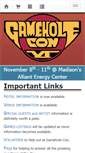 Mobile Screenshot of gameholecon.com